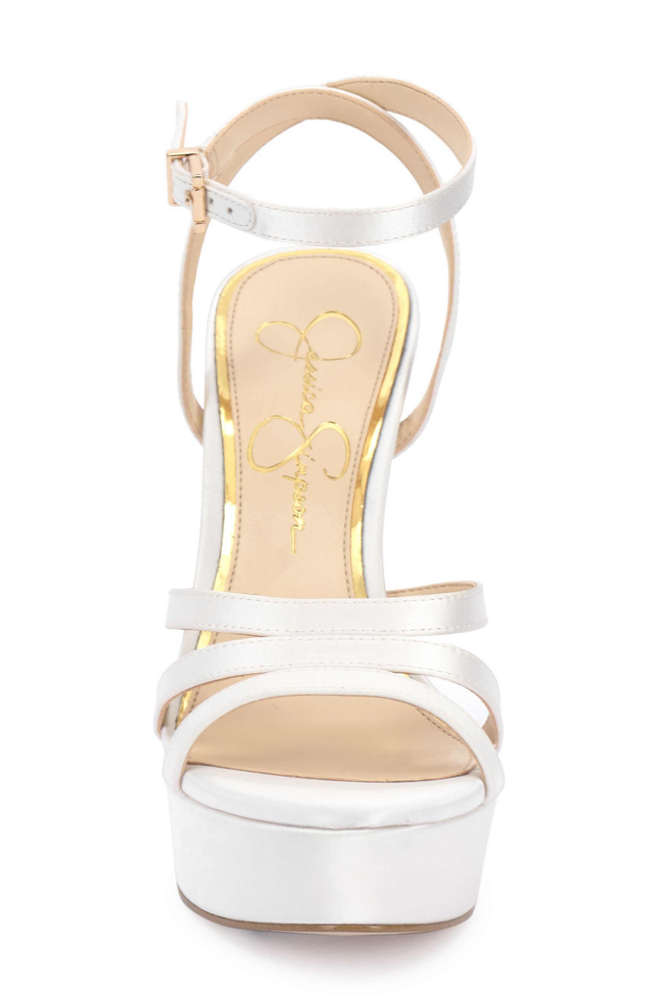 Jessica Simpson Balina Platform Sandal, Alternate, color, White