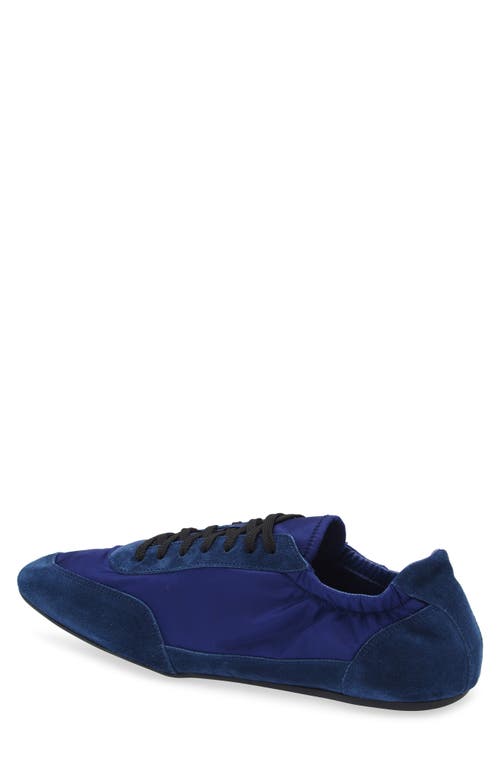 Prada Collapse Mixed Media Low Top Sneaker