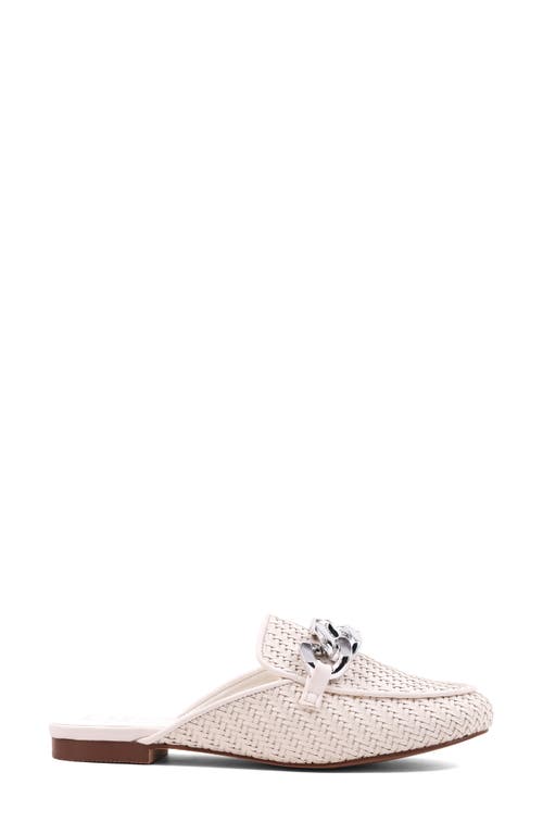 Shushop Alexis Chain Mule In White
