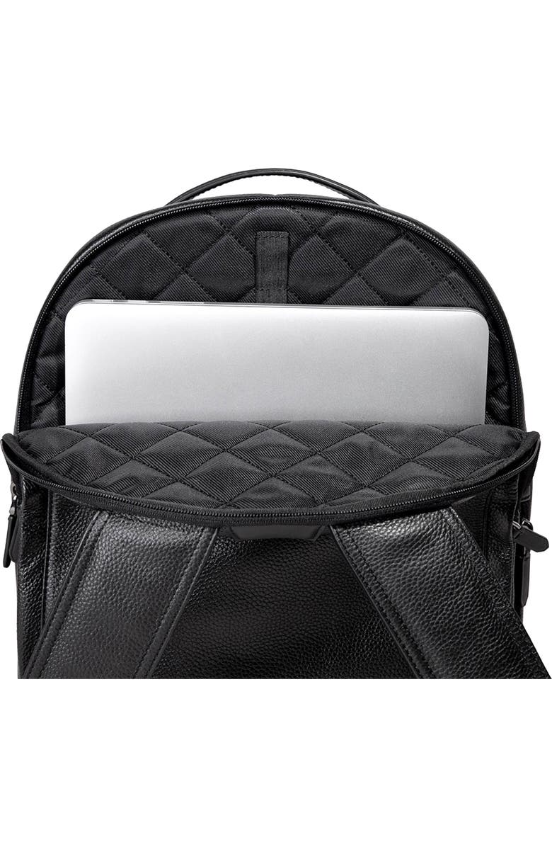 hook + ALBERT Leather Backpack, Alternate, color,