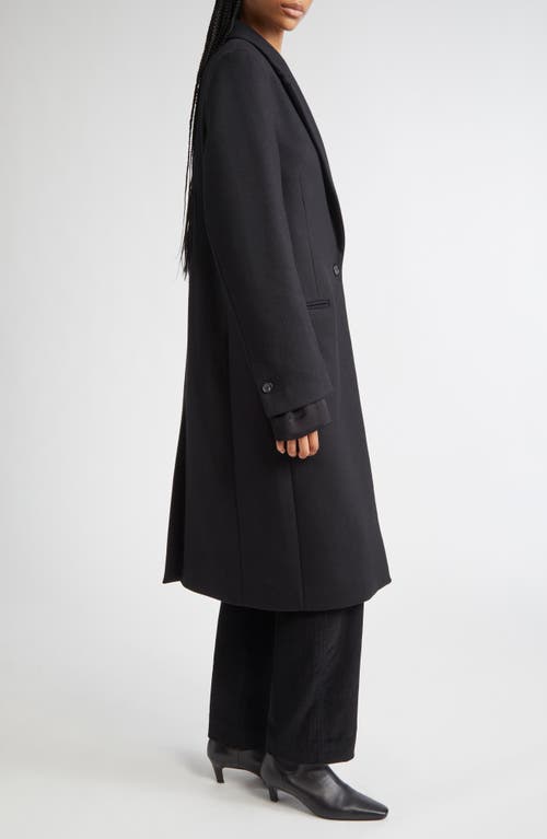 Totême Toteme Classic Wool Blend Coat In Blue