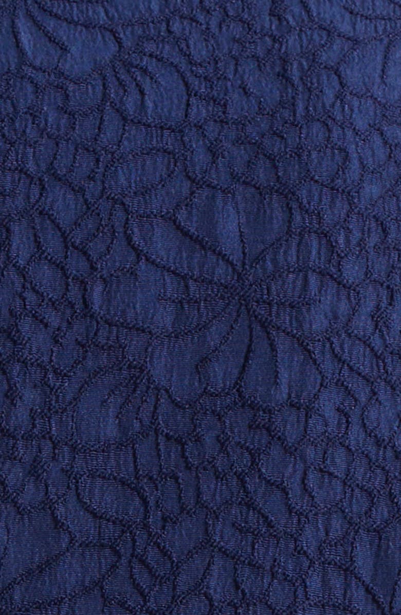 Veronica Beard Bodie Floral Embroidery Elbow Sleeve Dickey Jacket, Alternate, color, 