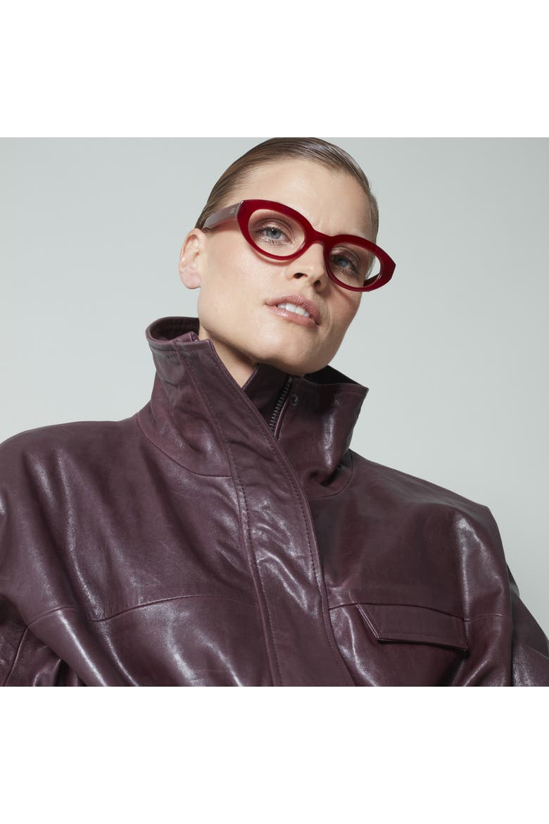 Monroe Blue Light Glasses, Alternate, color, Brown / Grey