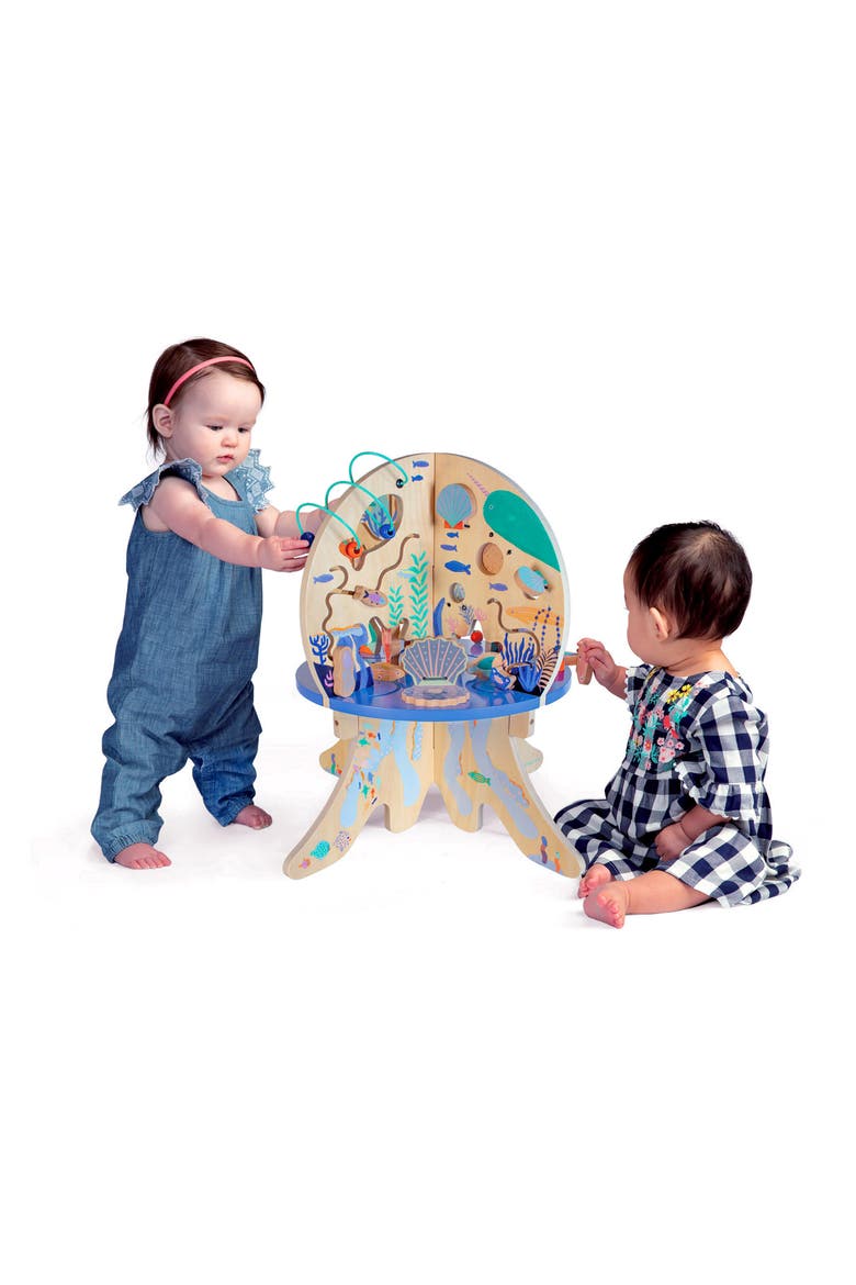 Deep Sea Adventure Wooden Activity Center, Alternate, color, MULTI