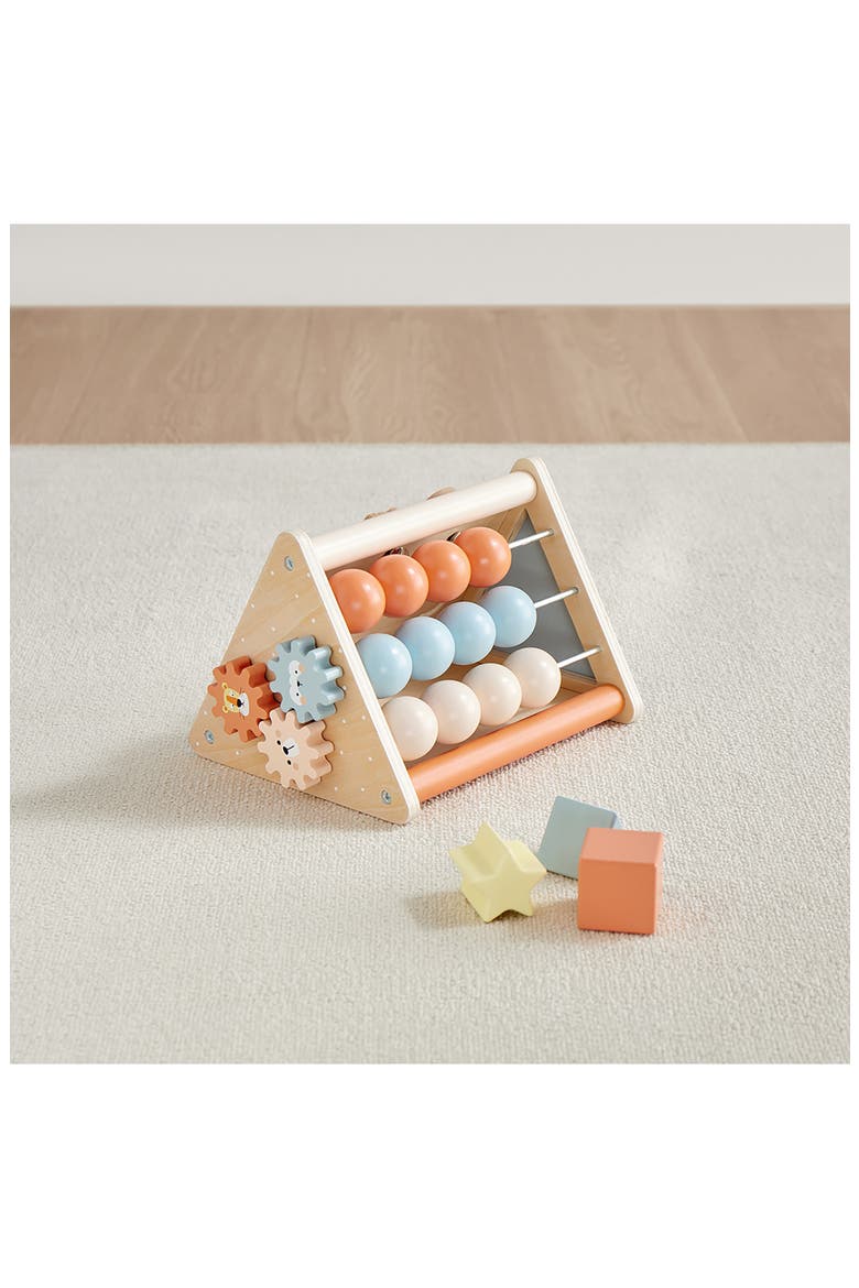 Playful Triangle Activity Game, Alternate, color, WOOD