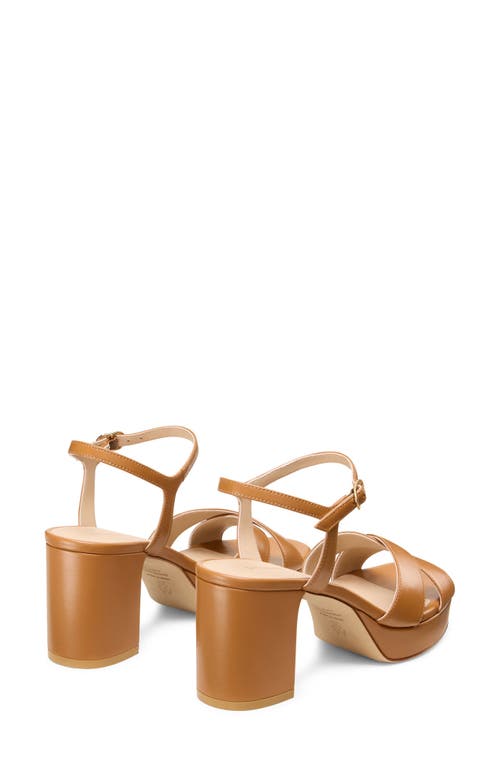 Stuart Weitzman Dayna Ankle Strap Platform Sandal