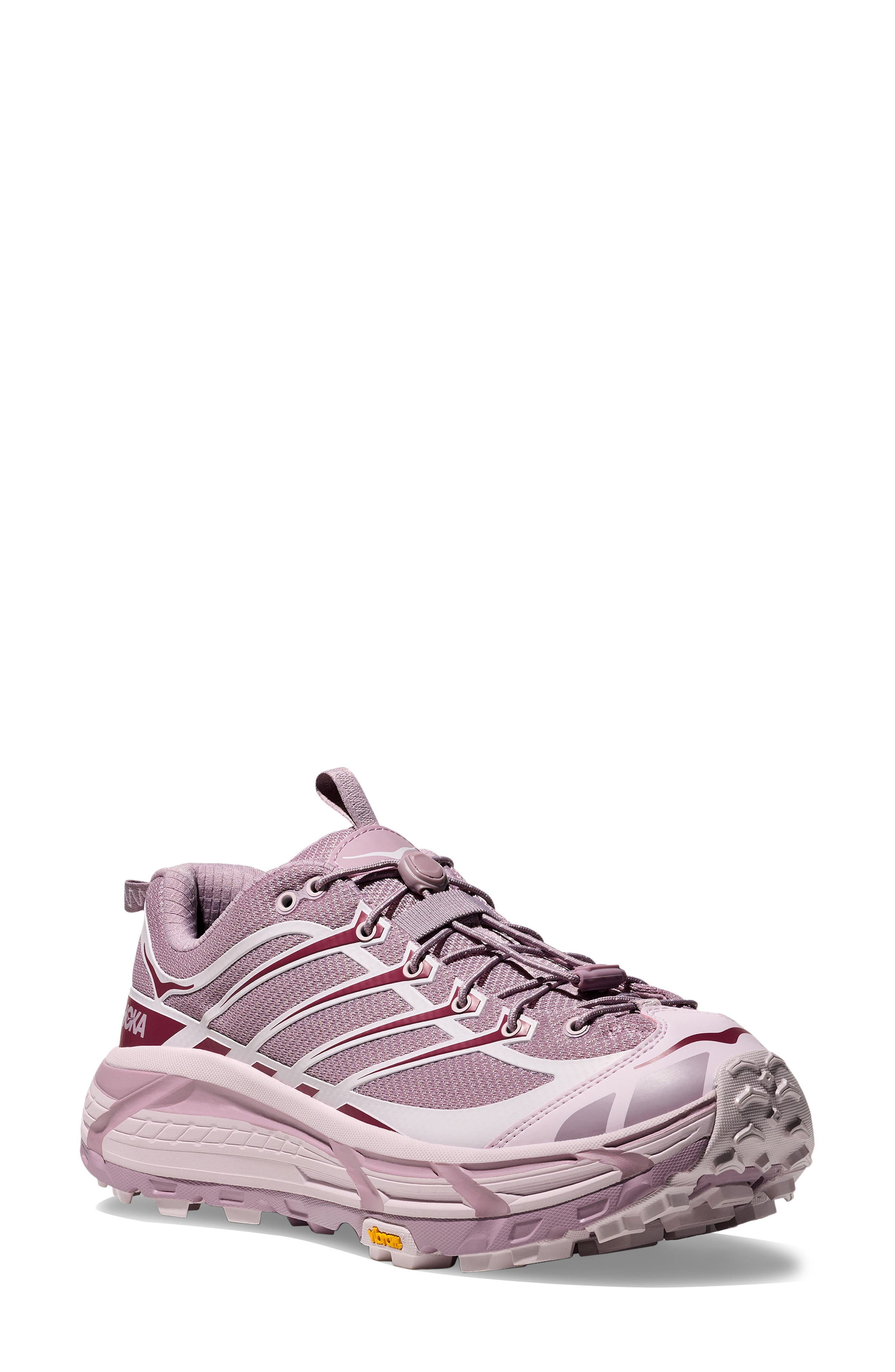 HOKA Gender Inclusive Mafate Three2 Sneaker, Main, color, Fragrant Lilac / Stone Fruit