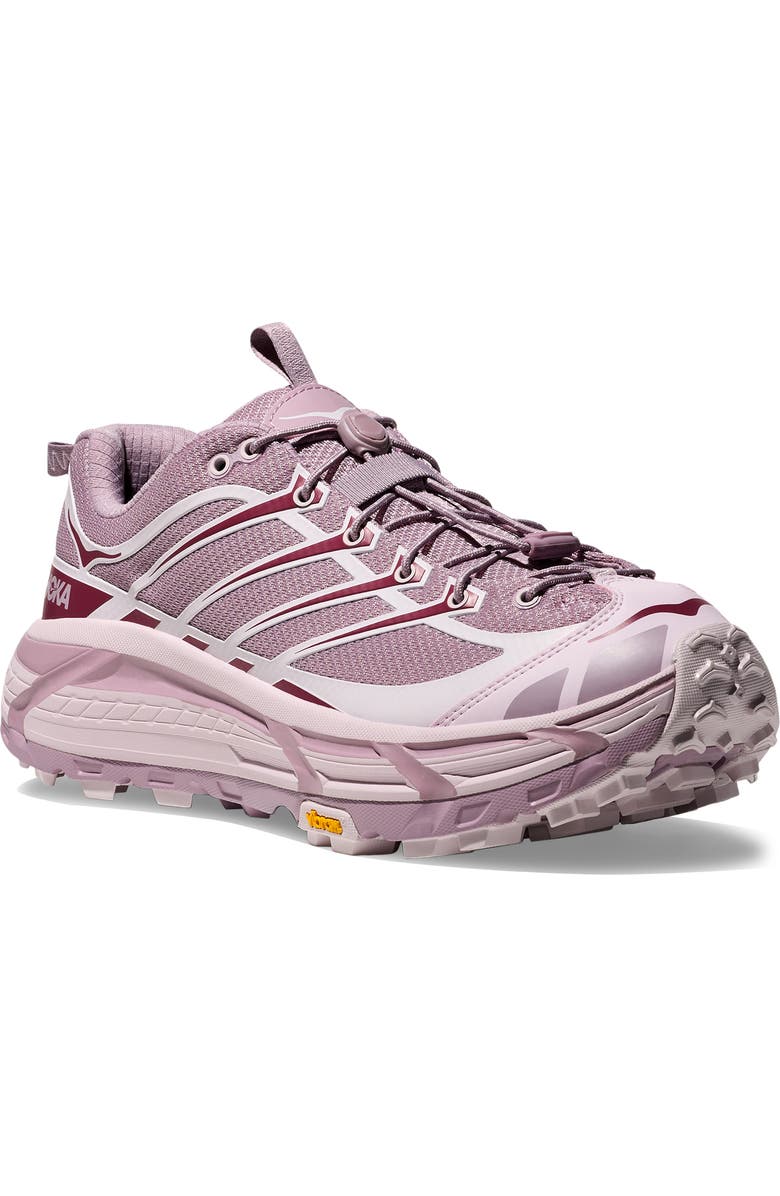 HOKA Gender Inclusive Mafate Three2 Sneaker, Main, color, Fragrant Lilac / Stone Fruit
