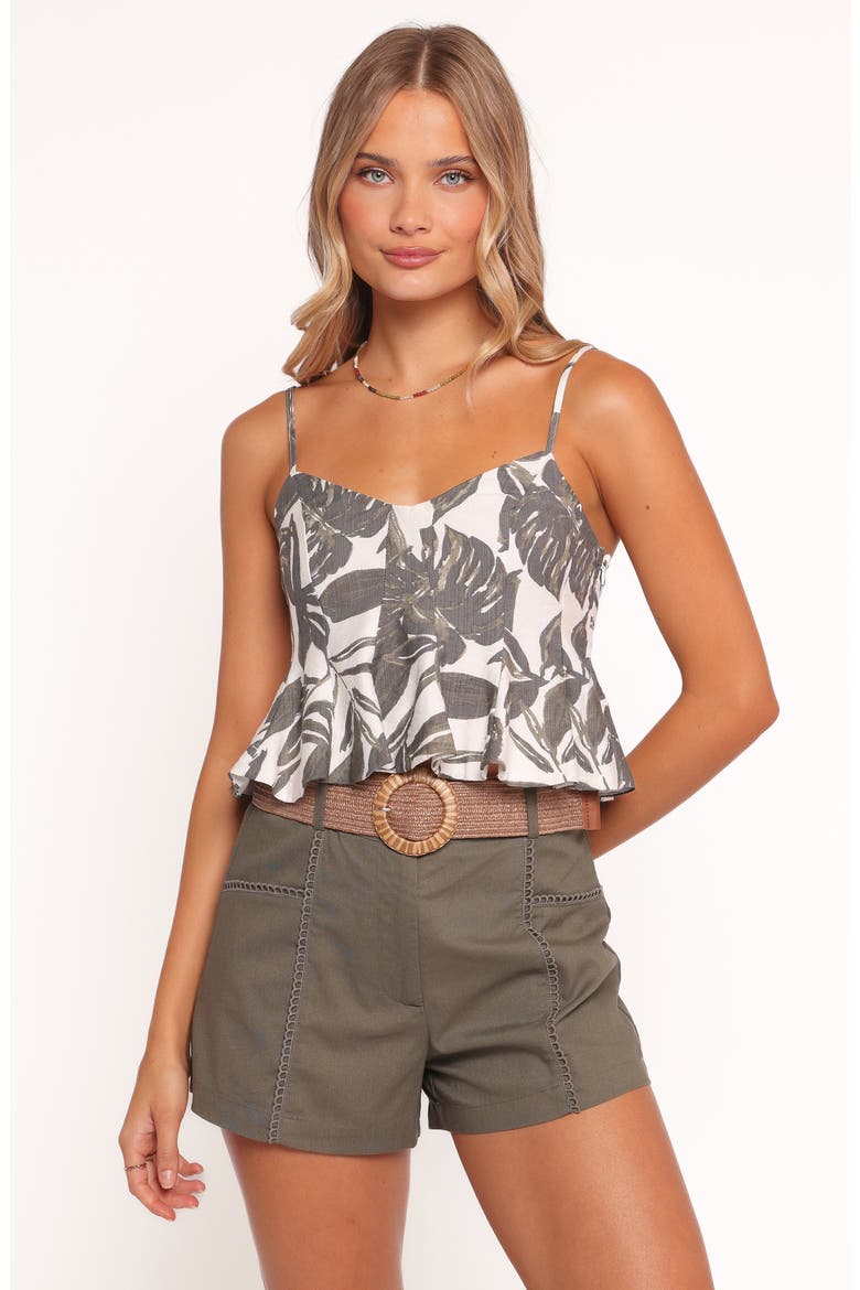 Napa Belted Shorts, Alternate, color, VINEYARD GREEN