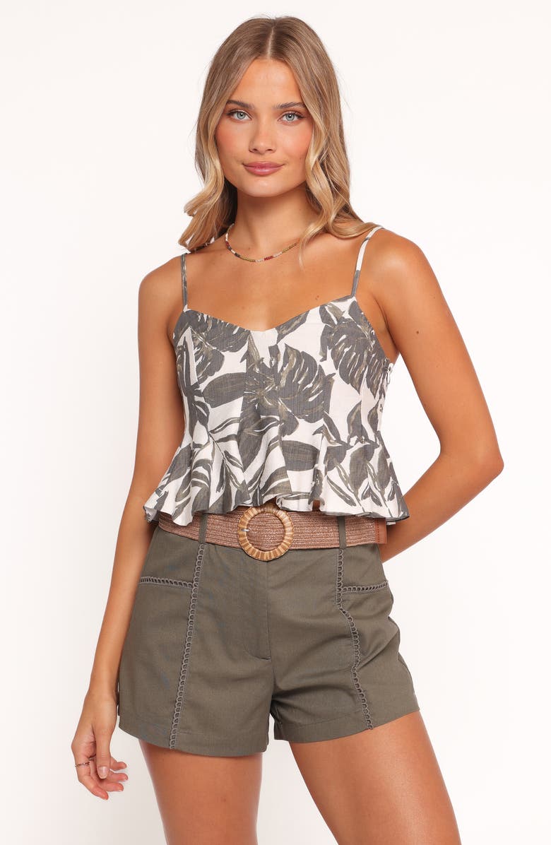 Petal & Pup Napa Belted Shorts, Alternate, color, Vineyard Green