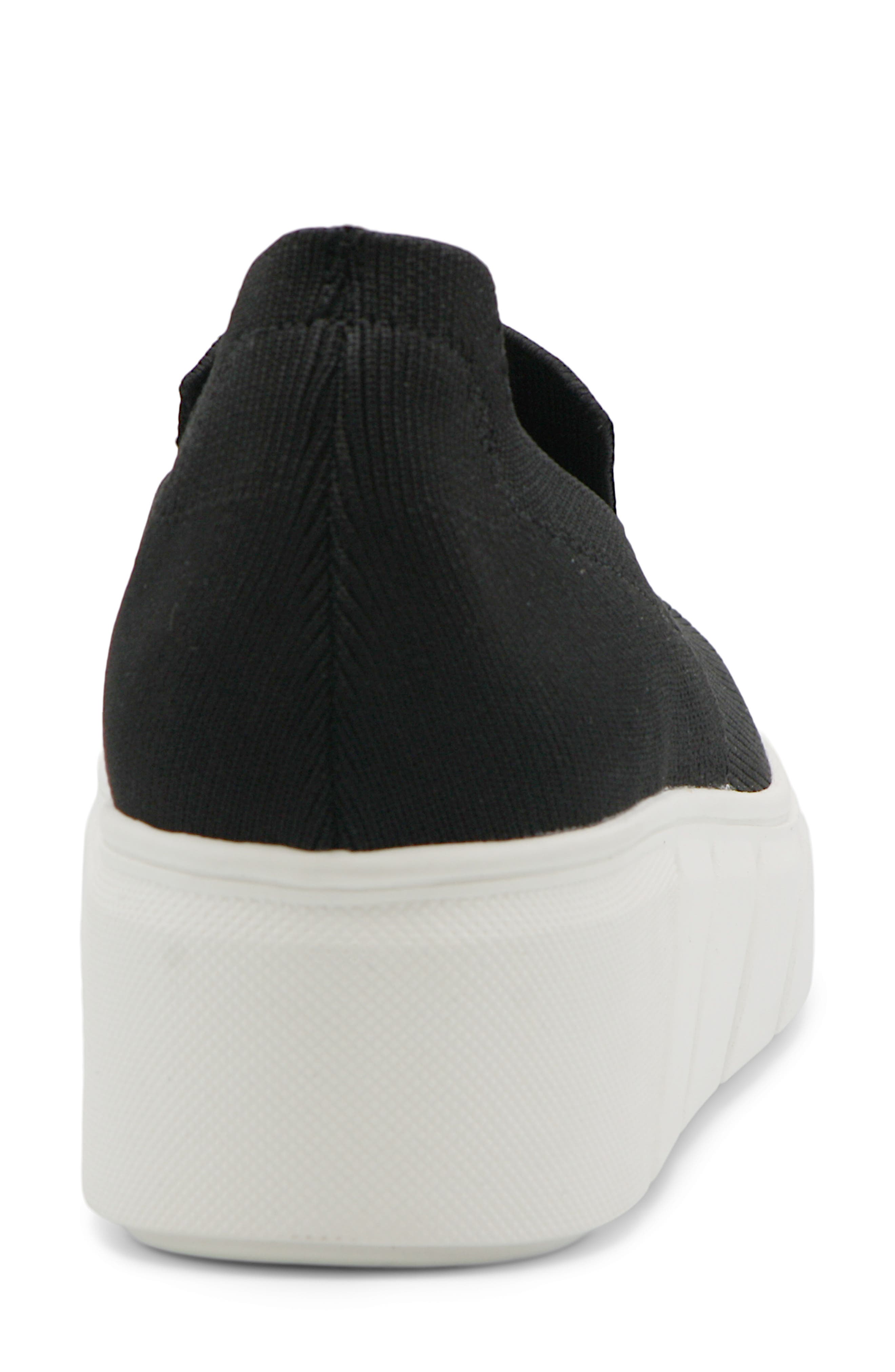 Rhody Platform Wedge Sneaker, Alternate, color, BLACK