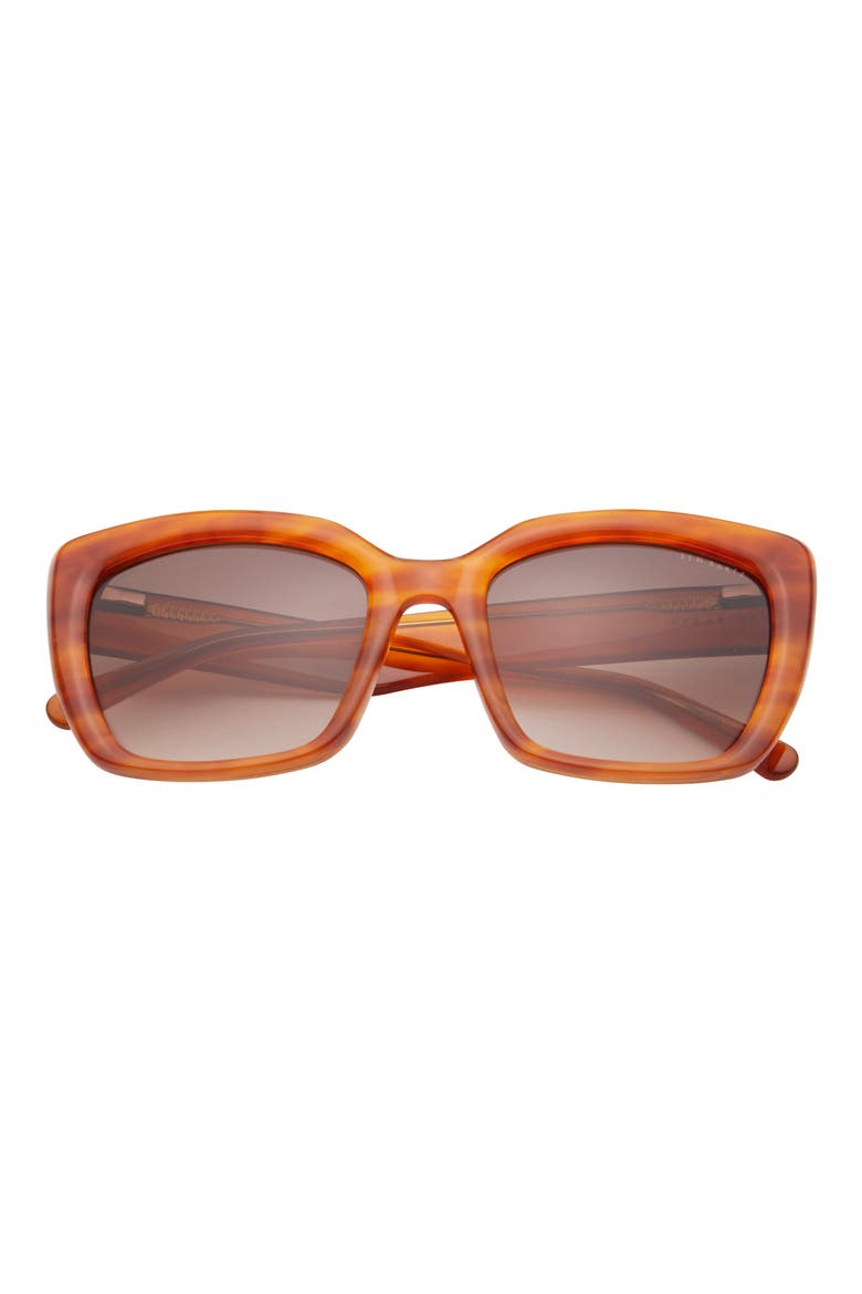 54mm Cat Eye Sunglasses, Main, color, HON