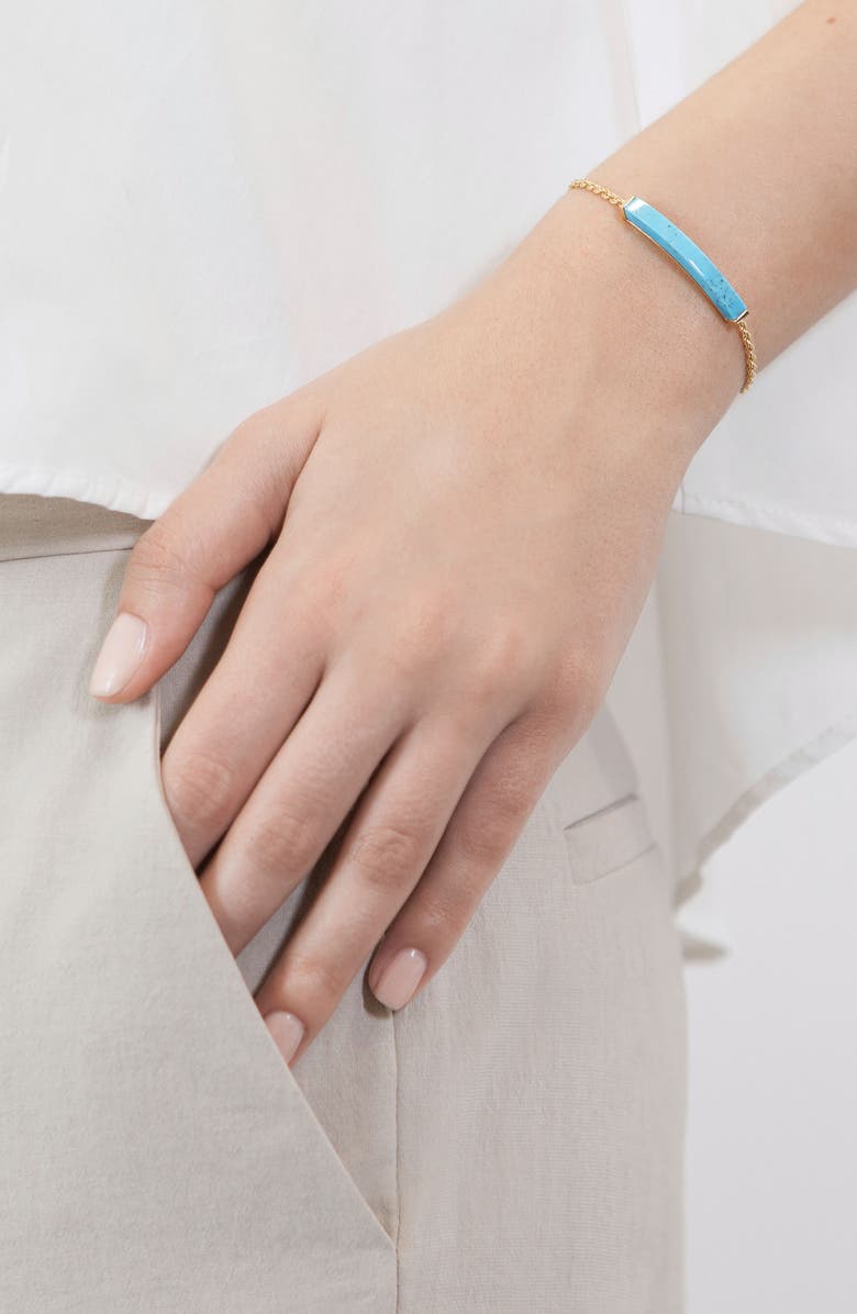 Monica Vinader Linear Semiprecious Stone Friendship Bracelet, Alternate, color, 