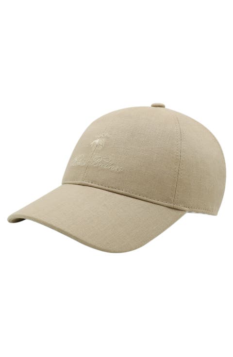 Linen Baseball Hat