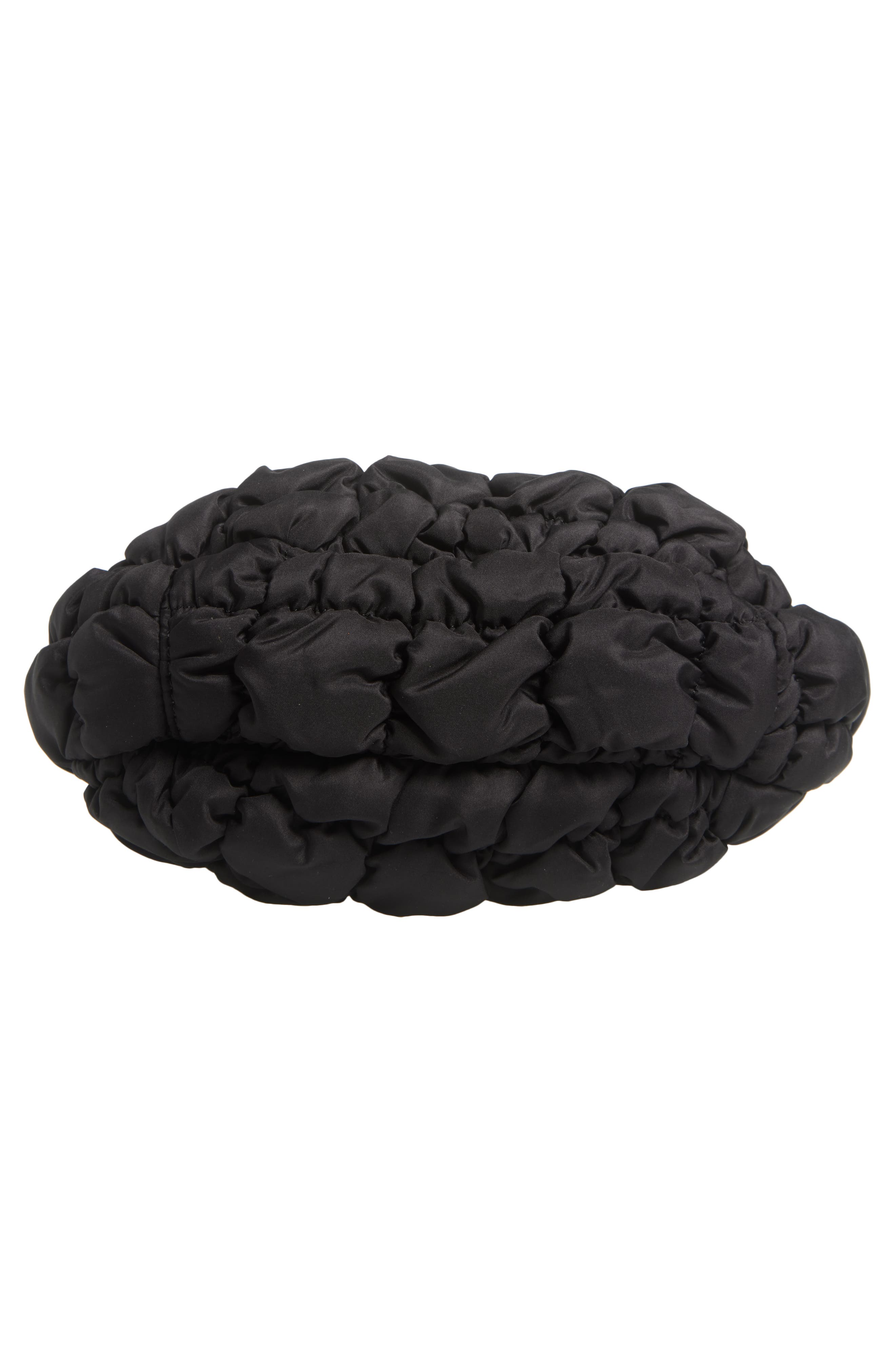 COS Micro Quilted Cotton Blend Top Handle Bag, Alternate, color, 