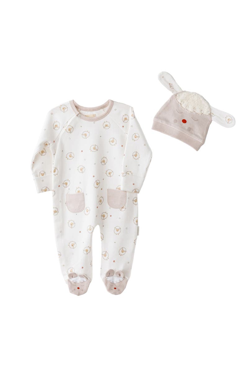 Andy Wawa Little Lamb Lounge Set, Main, color, Beige