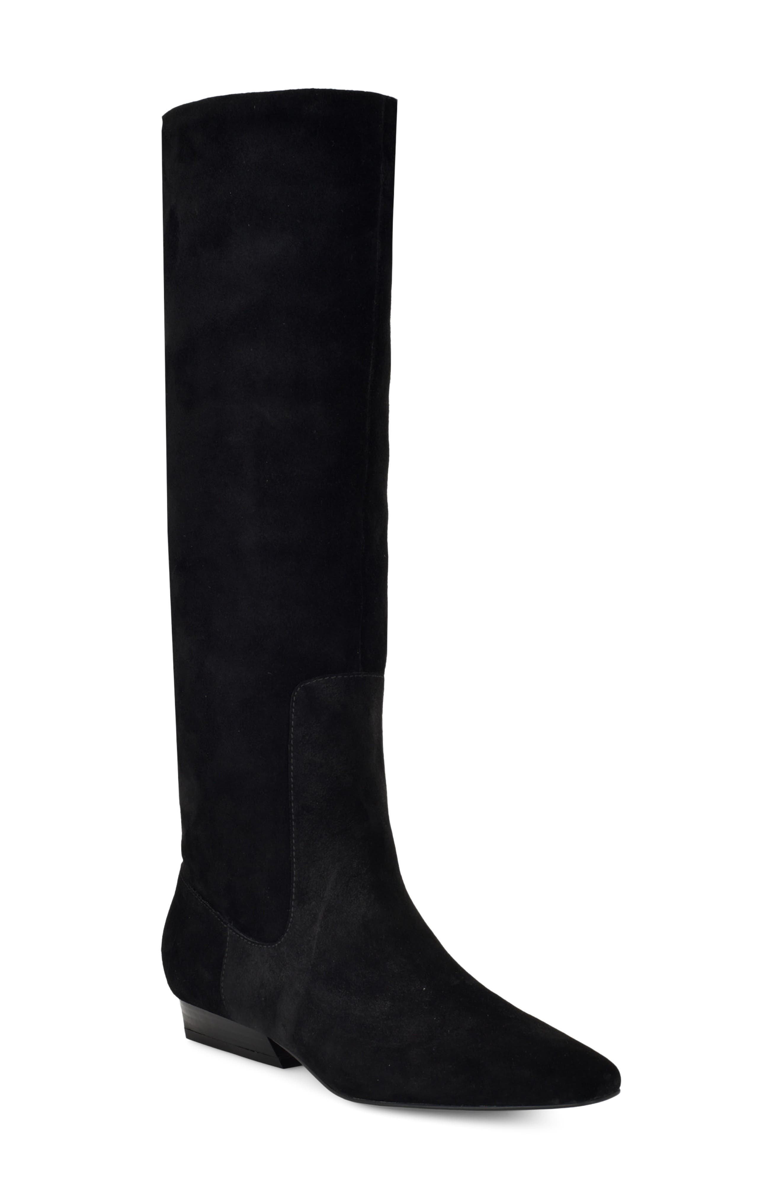 Morisa Knee High Boot, Main, color, BLACK