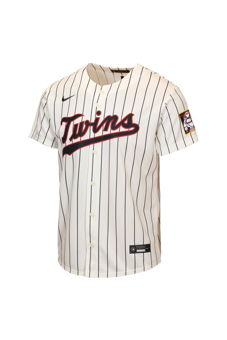 Youth Nike Byron Buxton Cream Minnesota Twins 2026 Field of Dreams Replica Jersey, Alternate, color, Cream