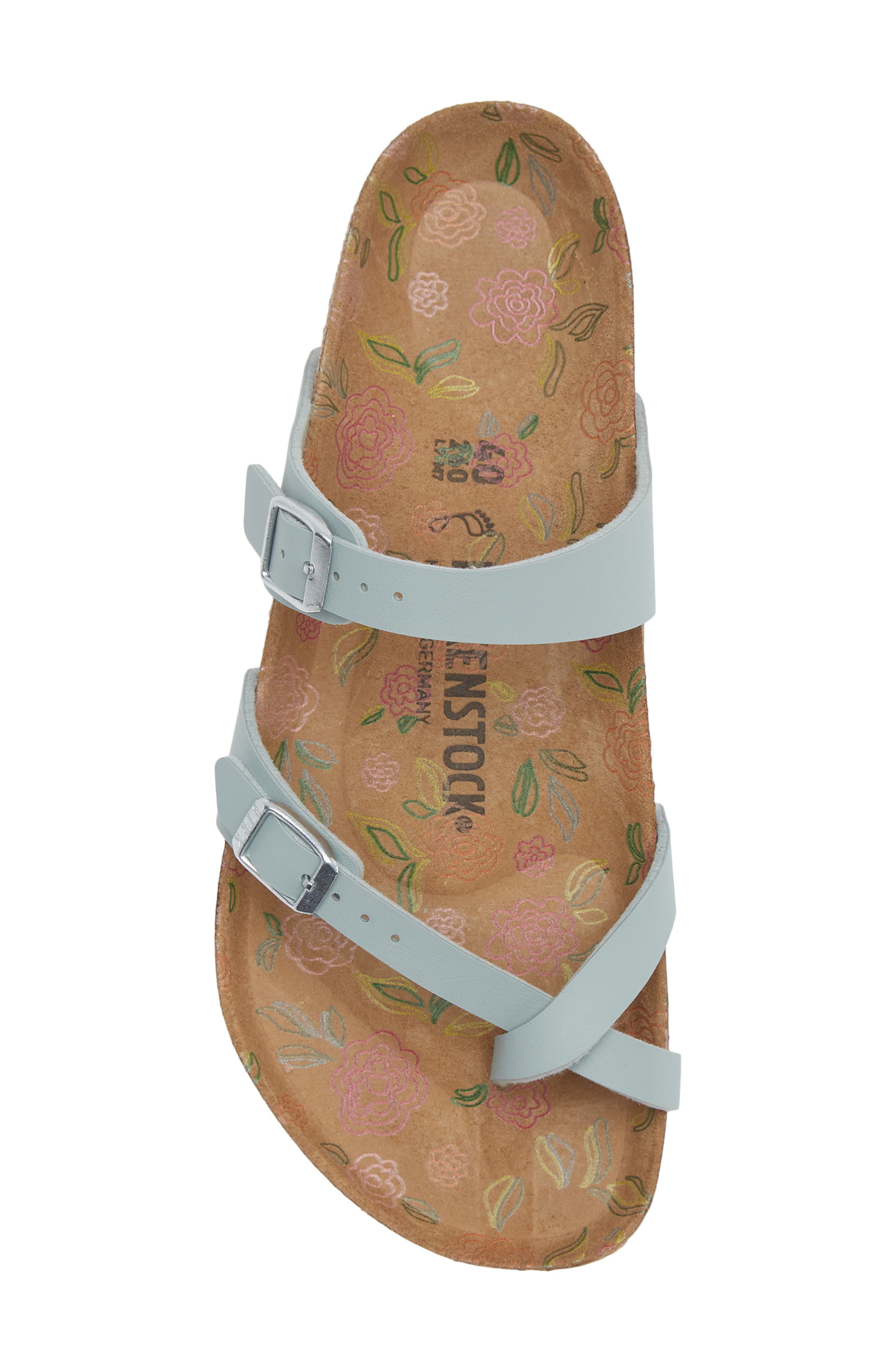 Mayari Printed Footbed Sandal, Alternate, color, PURE SAGE