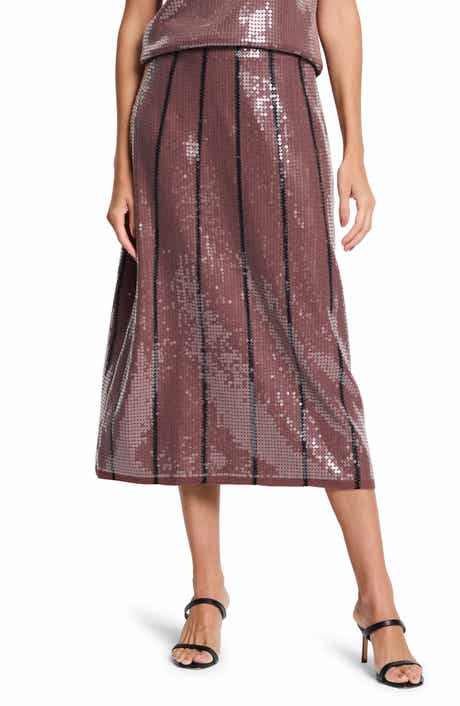 NIC+ZOE Sequin A-Line Skirt
