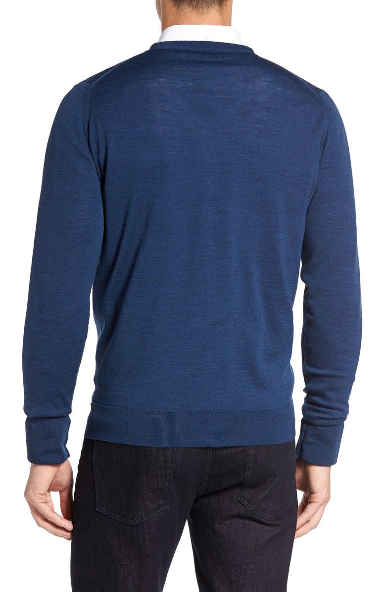 John Smedley 'Bryn' Easy Fit Wool Button Cardigan, Alternate, color,