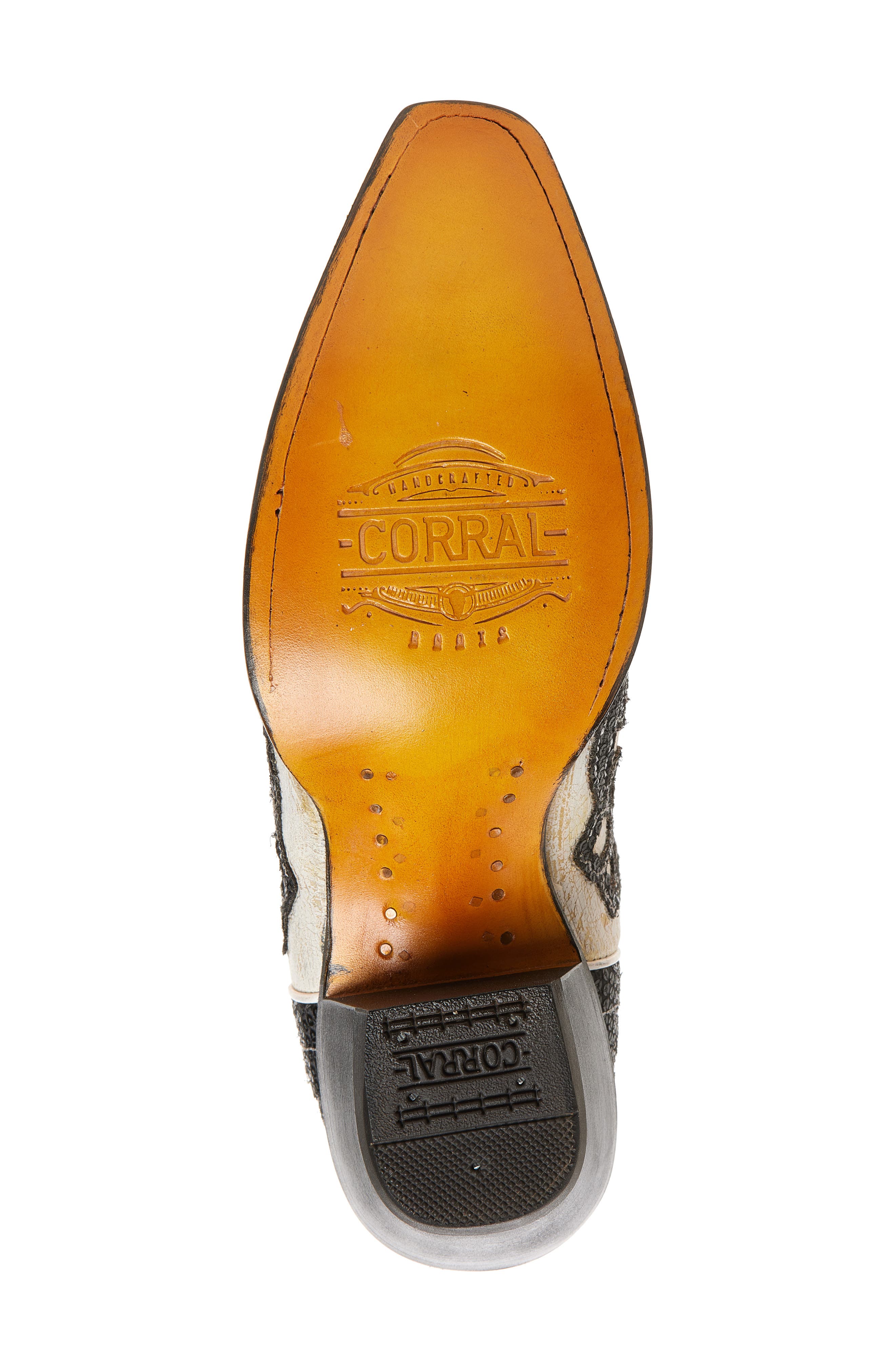 CORRAL Sequin Embellished Overlay Western Boot, Alternate, color, 