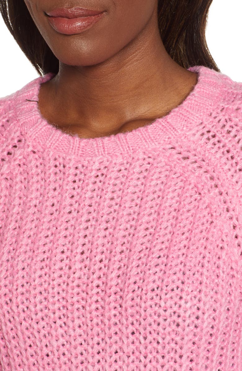 Noisy may Morena Crop Sweater, Alternate, color,