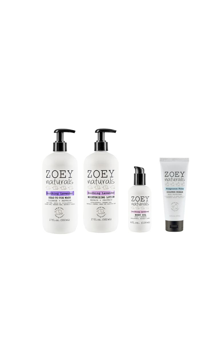 Zoey Naturals Soothing Lavender Newborn Kit, Alternate, color, Lavender