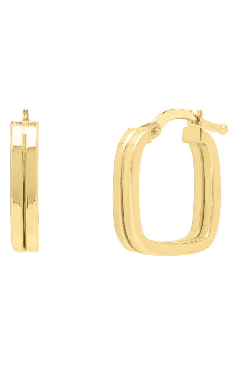 KARAT RUSH 14K Yellow Gold Double Hoop Earrings, Main, color, 