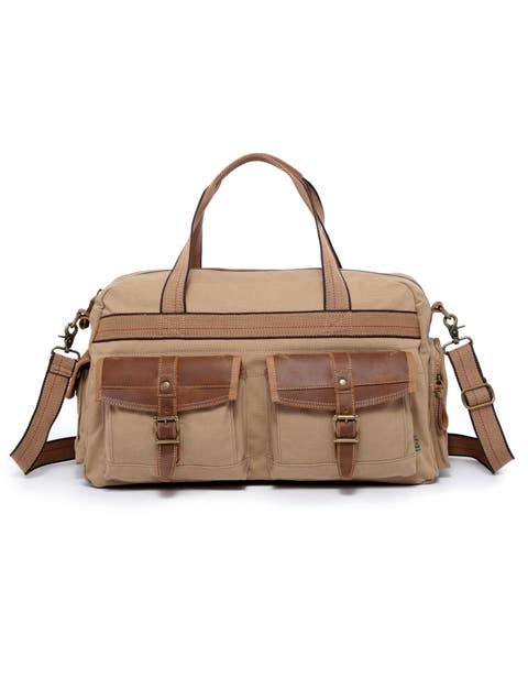 Turtle Ridge Waxed Canvas Duffel Bag