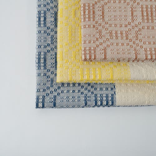 Maadili Collective Homestead Hand Towel In Yellow