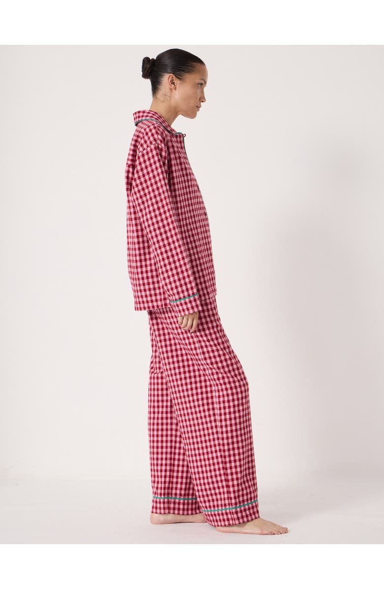 Hush Brushed Cotton Pajamas, Alternate, color, Pink Mix