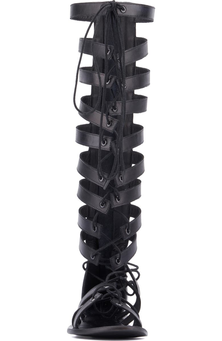 VINTAGE FOUNDRY Pruitt Gladiator Sandal, Alternate, color, Black