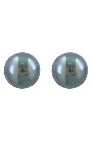 Effy Tahititan Pearl Stud Earrings In Blue