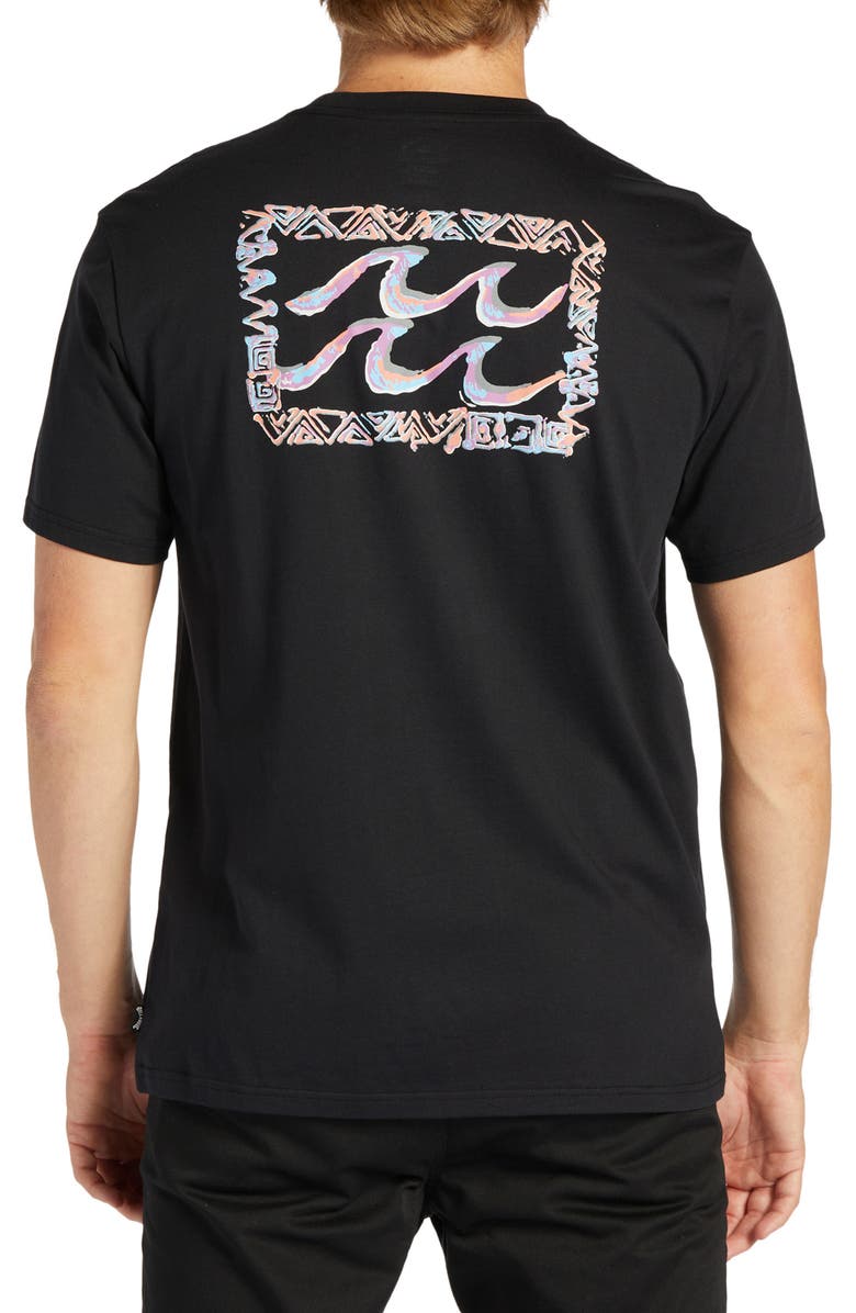 Billabong Traces Organic Cotton Graphic T-Shirt, Alternate, color, 