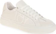FERRAGAMO Thor Gancio Embossed Low Top Sneaker