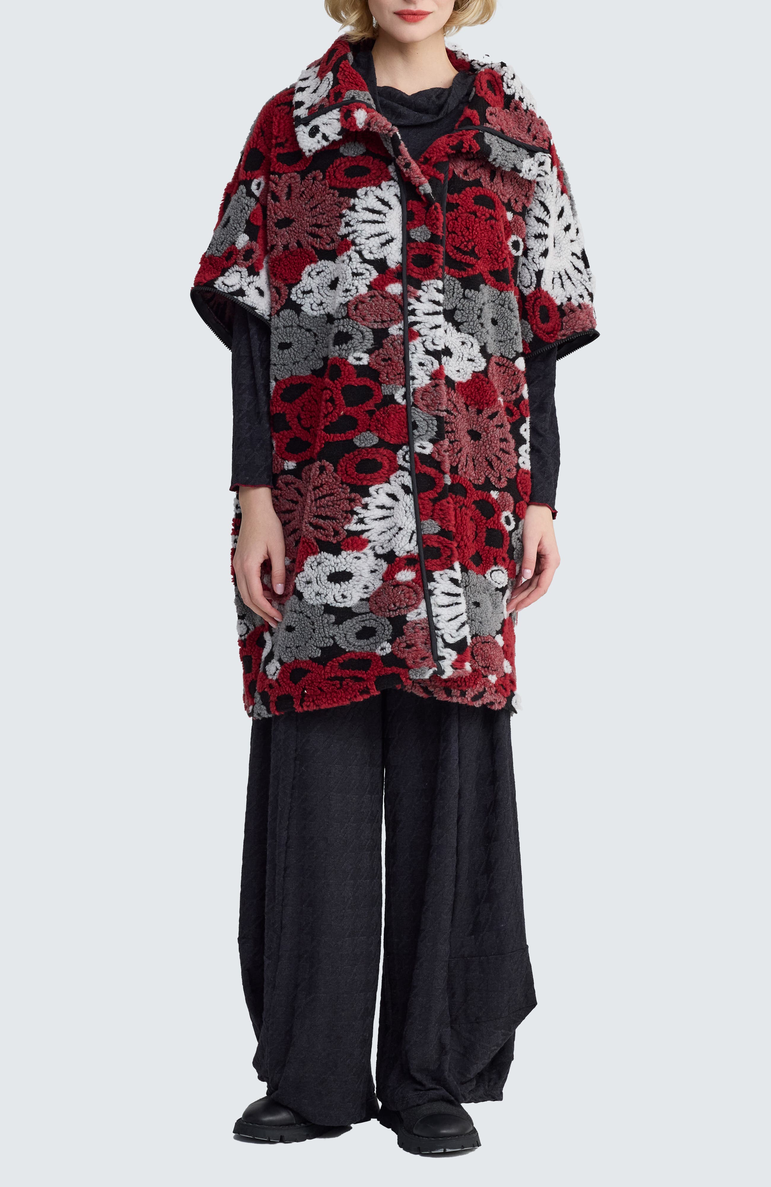 Sorelle Convertible Poncho-Jacket - image 4