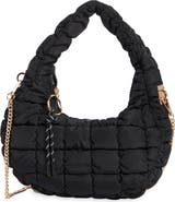 URBAN EXPRESSIONS HANDBAGS Small Nylon Hobo Bag