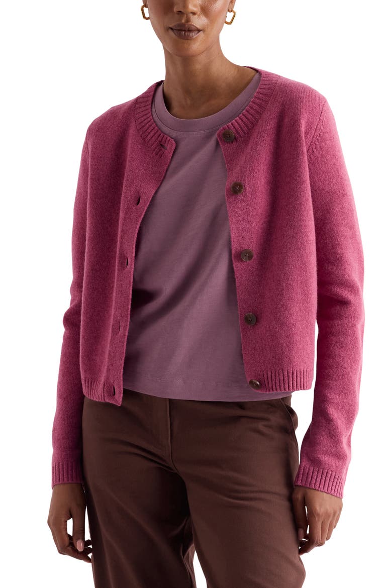Tern Tide Cardigan, Main, color, ROSA