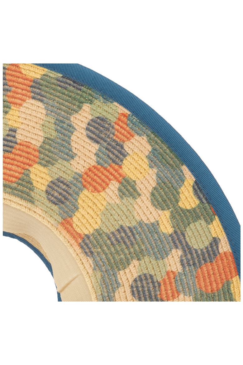 Packable Straw Visor, Alternate, color, DOT