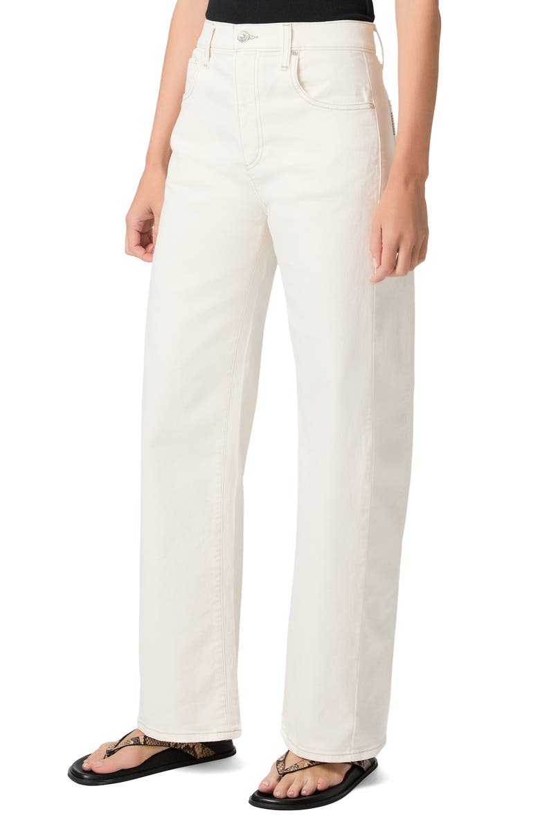 PAIGE Arellia High Waist Skimmer Barrel Jeans, Alternate, color,