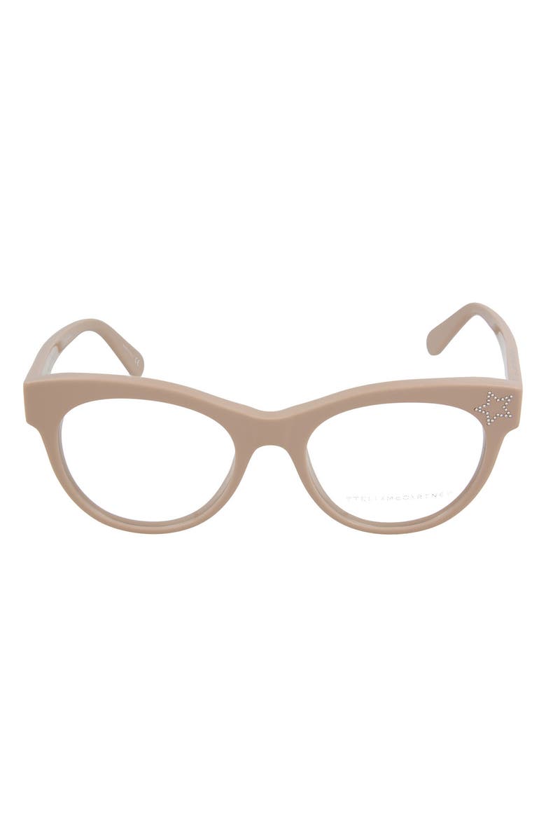 Stella McCartney 51mm Cat Eye Optical Frames, Main, color,