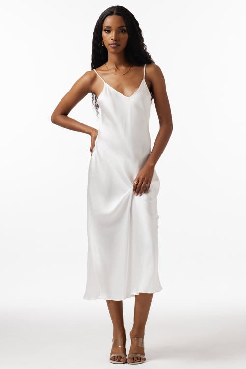 Silksilky Mulberry Silk Spaghetti Strap Long Nightgown