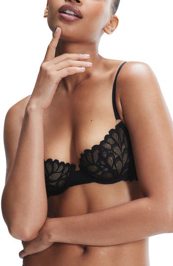 Savage X Fenty Savage Not Sorry Unlined Balconette Bra In Black