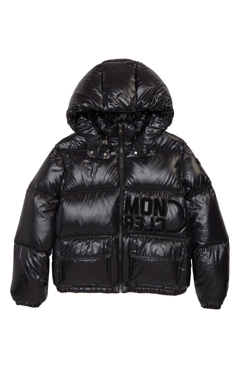 Moncler Kids' Abbaye Quilted Down Puffer Jacket, Main, color, 