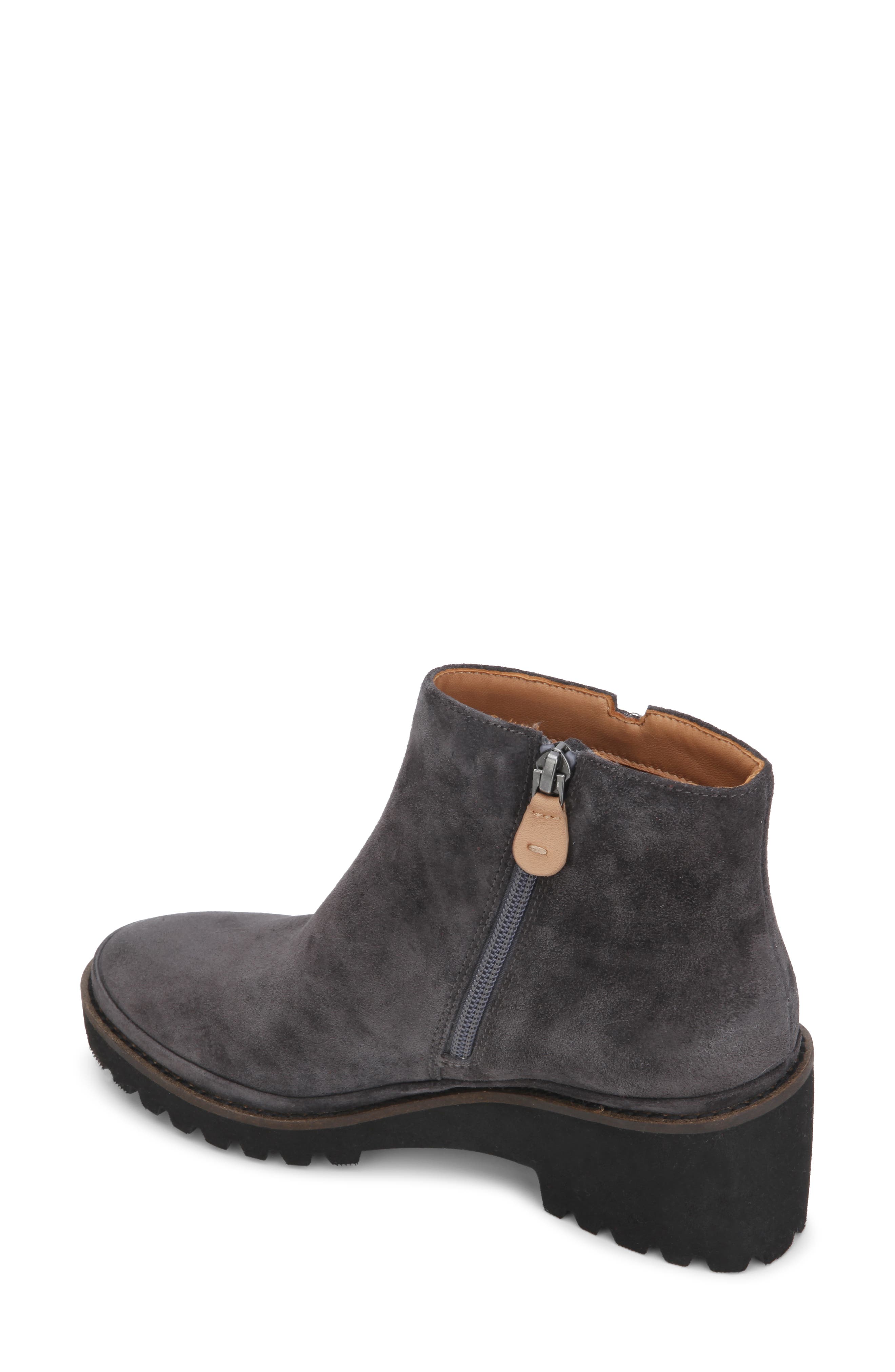 by Kenneth Cole Mona Bootie, Alternate, color, CHARCOAL SUEDE