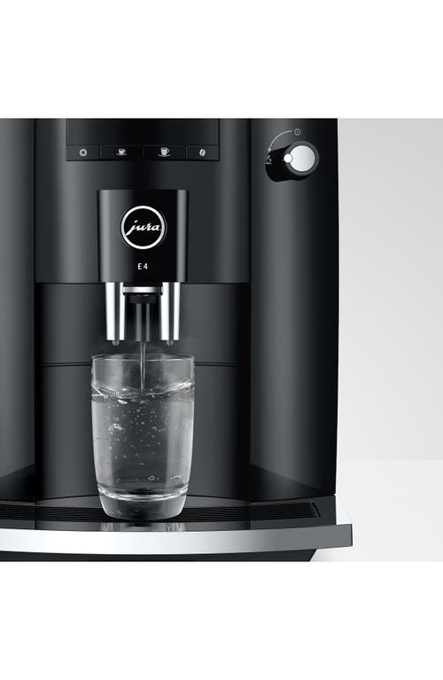 Jura E4 Automatic Coffee Machine In Black