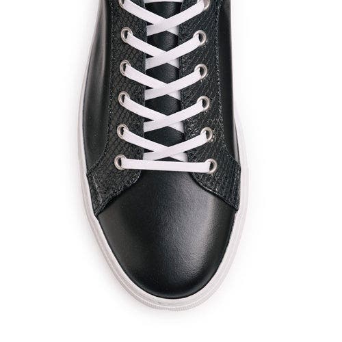 Tiannia Barnes Billy Mens Sneakers, Alternate, color, Black