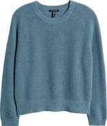 Eileen Fisher Organic Cotton & Cashmere Crewneck Sweater