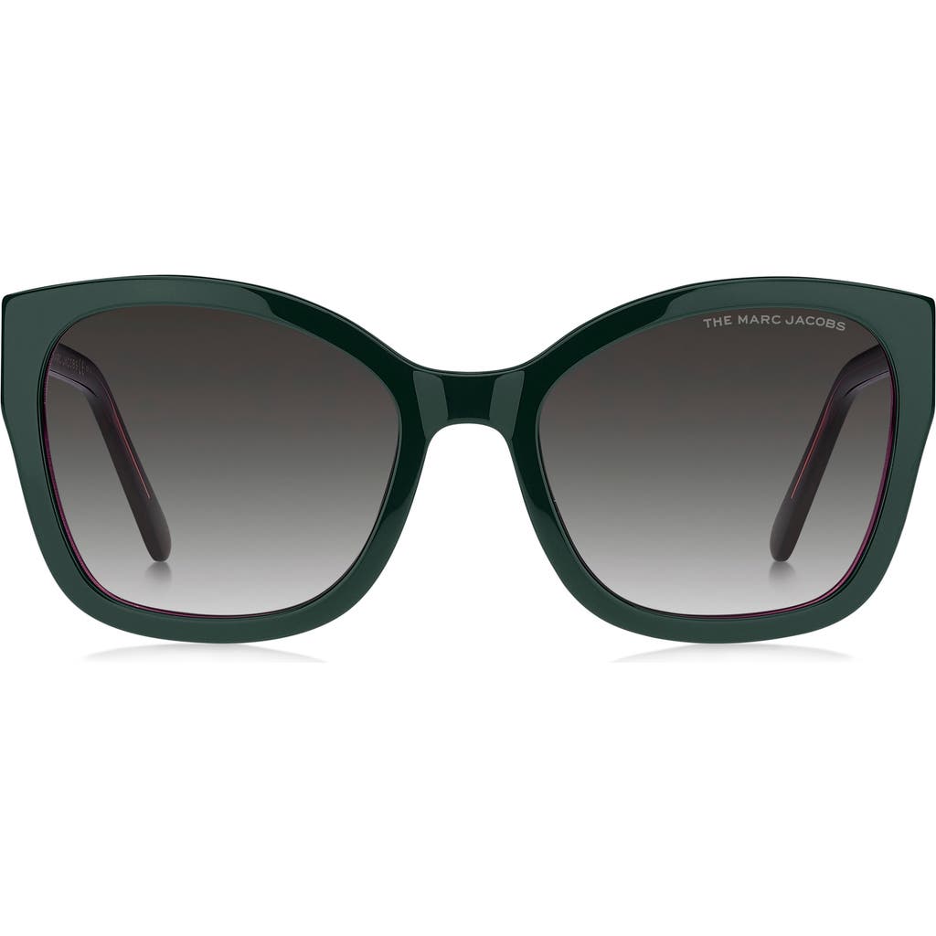 Marc Jacobs 56mm Gradient Round Sunglasses